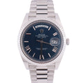 Rolex Day-Date 40mm Blue Dial Watch Ref# 228236