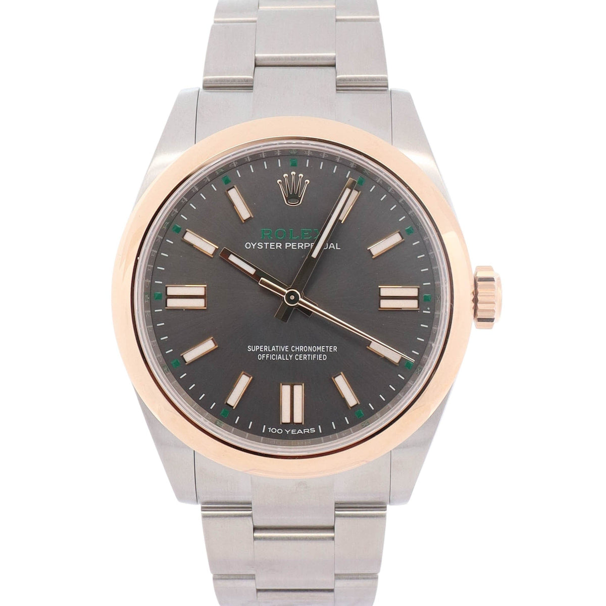 Rolex Oyster Perpetual 41mm Silver Dial Watch Ref# 134303