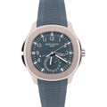 Patek Philippe Aquanaut 38.8mm Blue Dial Watch Ref# 5164G-001