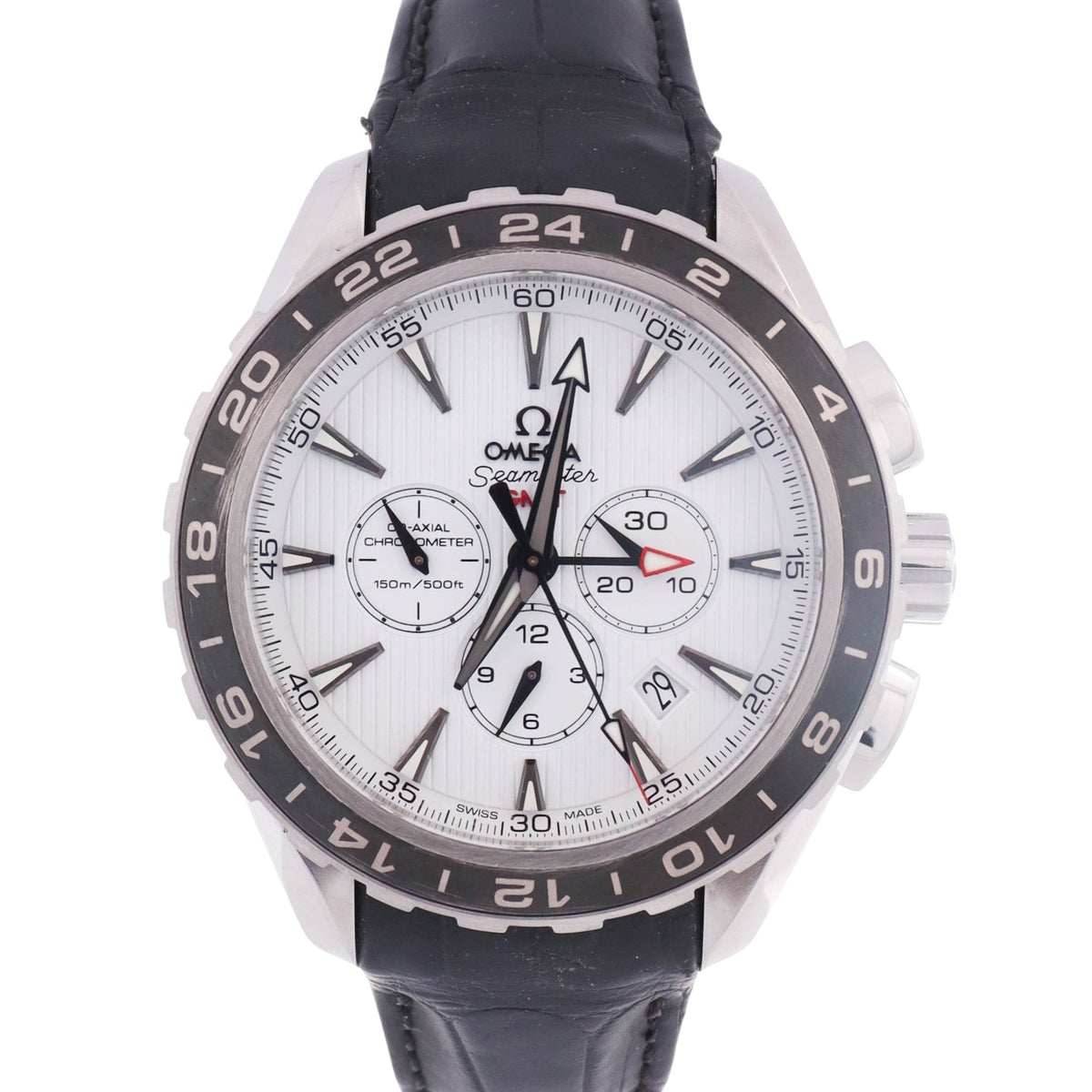 Omega Seamaster Aqua Terra 44mm White Dial Watch Ref# 231.13.44.52.04.001