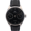 IWC Portugieser 42mm Blue Dial Watch Ref# IW500703