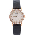 Rolex Cellini 24mm Factory Mother of Pearl Dial and Factory Diamond Bezel Watch Ref: 5113 (Copy)