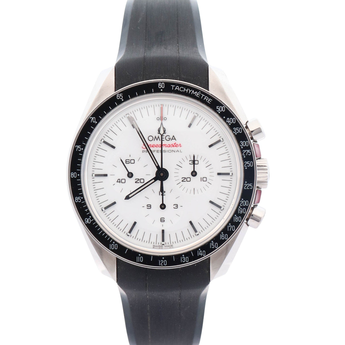 Omega Speedmaster Professional Moonwatch 42mm White Chronograph Dial Watch Reference# 310.32.42.50.04.001