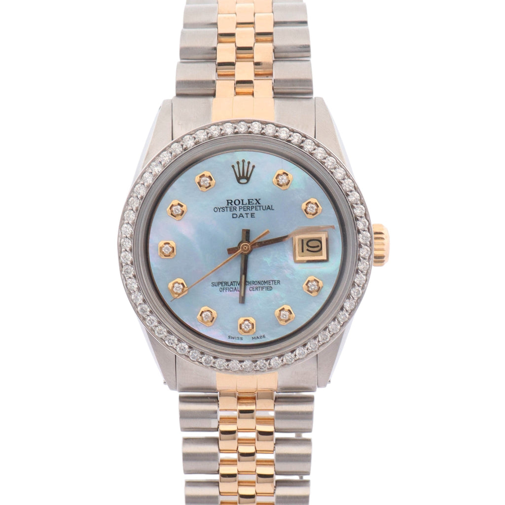 Rolex Datejust 36mm MOP Dial Watch Ref# 1601