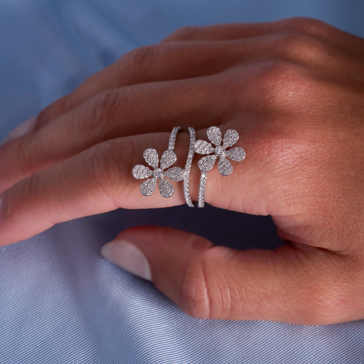 Flower Wrap Ring