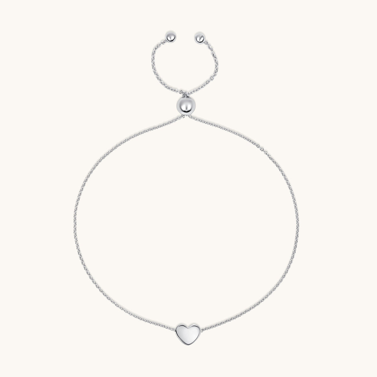Adjustable Heart Bracelet - Happy Jewelers Fine Jewelry Lifetime Warranty