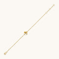 Diamond Bubble Clover Bracelet