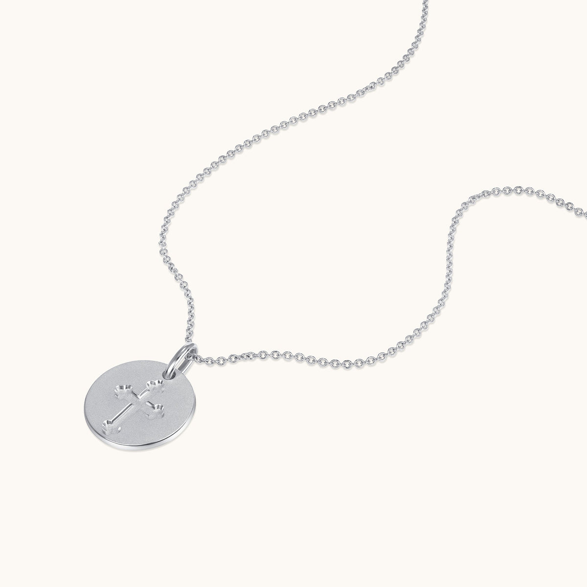 Coin Cross Pendant
