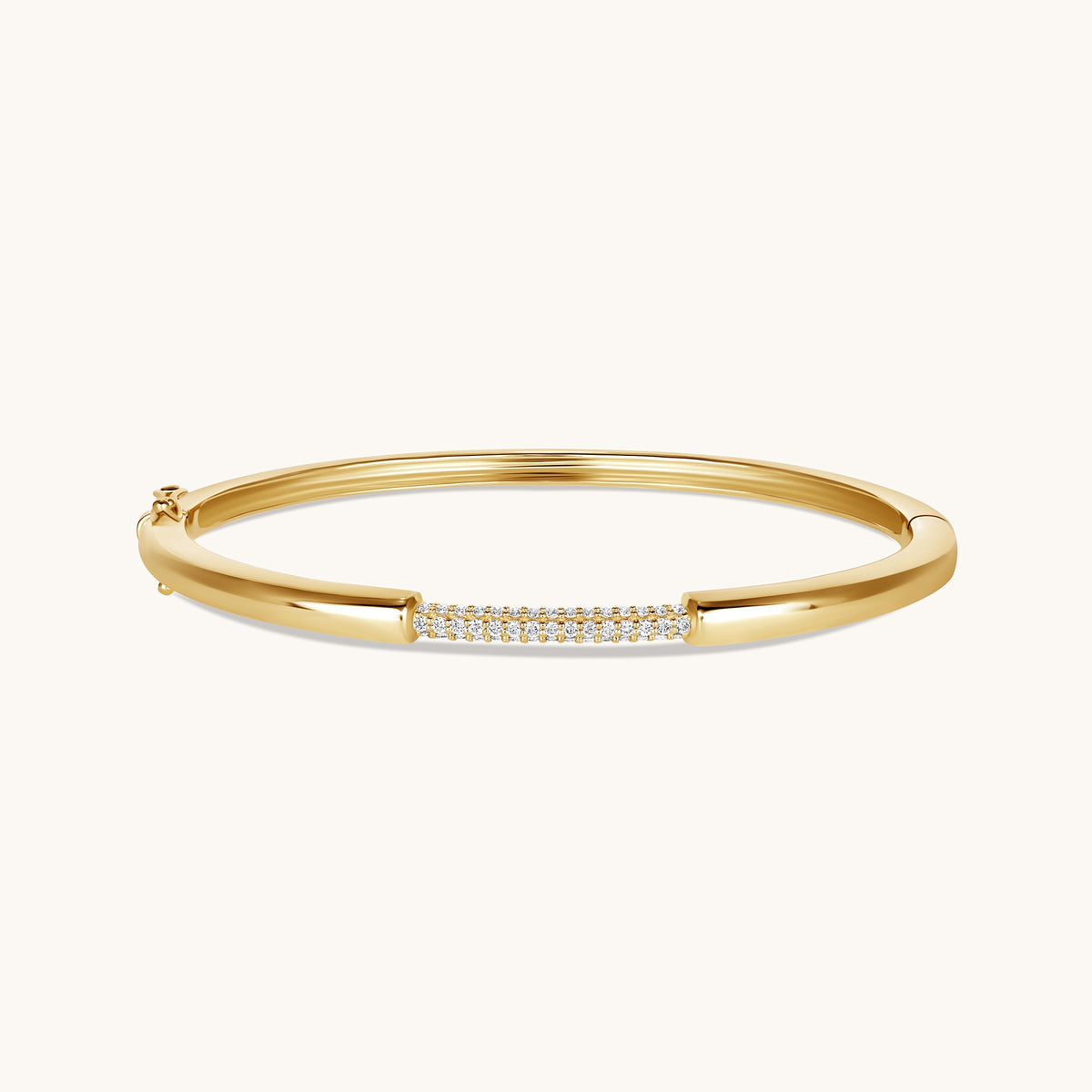 Connection Diamond Pave Bangle