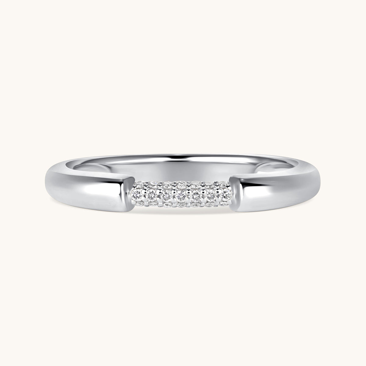 Connection Diamond Pave Ring - Happy Jewelers Fine Jewelry Lifetime Warranty