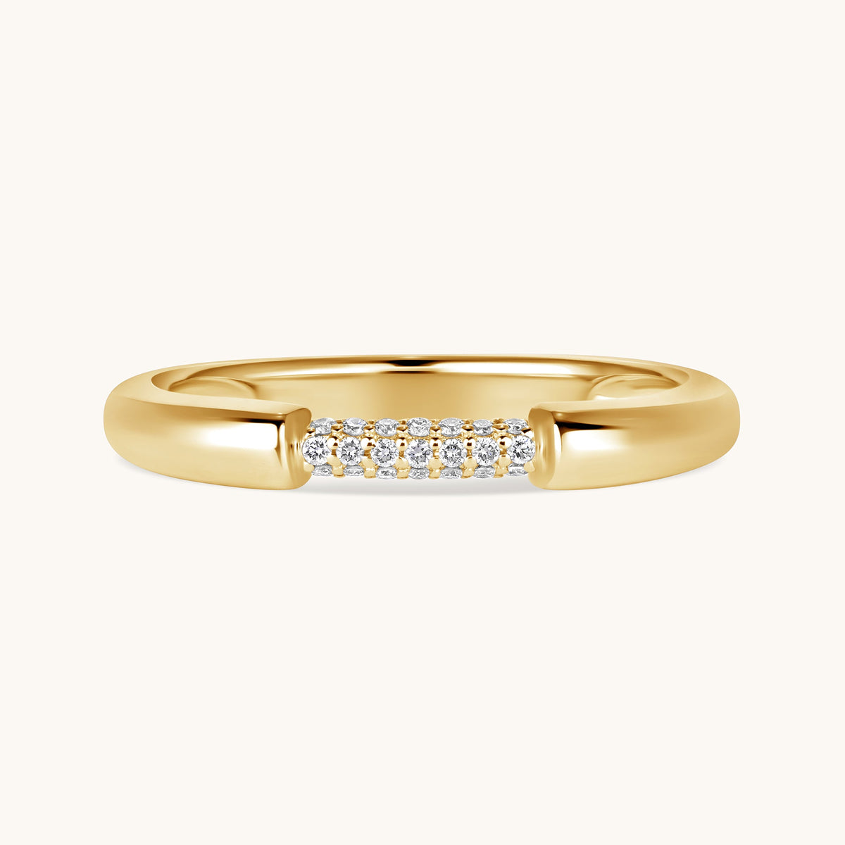 Connection Diamond Pave Ring - Happy Jewelers Fine Jewelry Lifetime Warranty