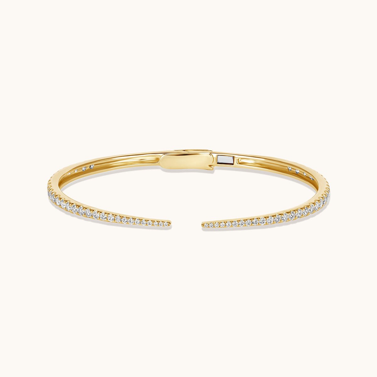 Diamond Claw Cuff Bangle - Happy Jewelers Fine Jewelry Lifetime Warranty