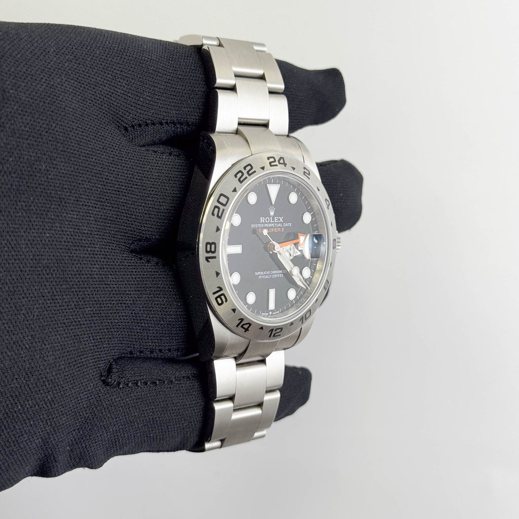 Rolex Explorer II 42mm Black Dial Watch Ref# 226570