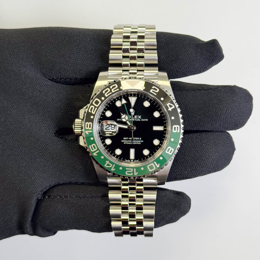 Rolex GMT-Master II "Sprite" 40mm Black Dial Watch Ref# 126720VTNR