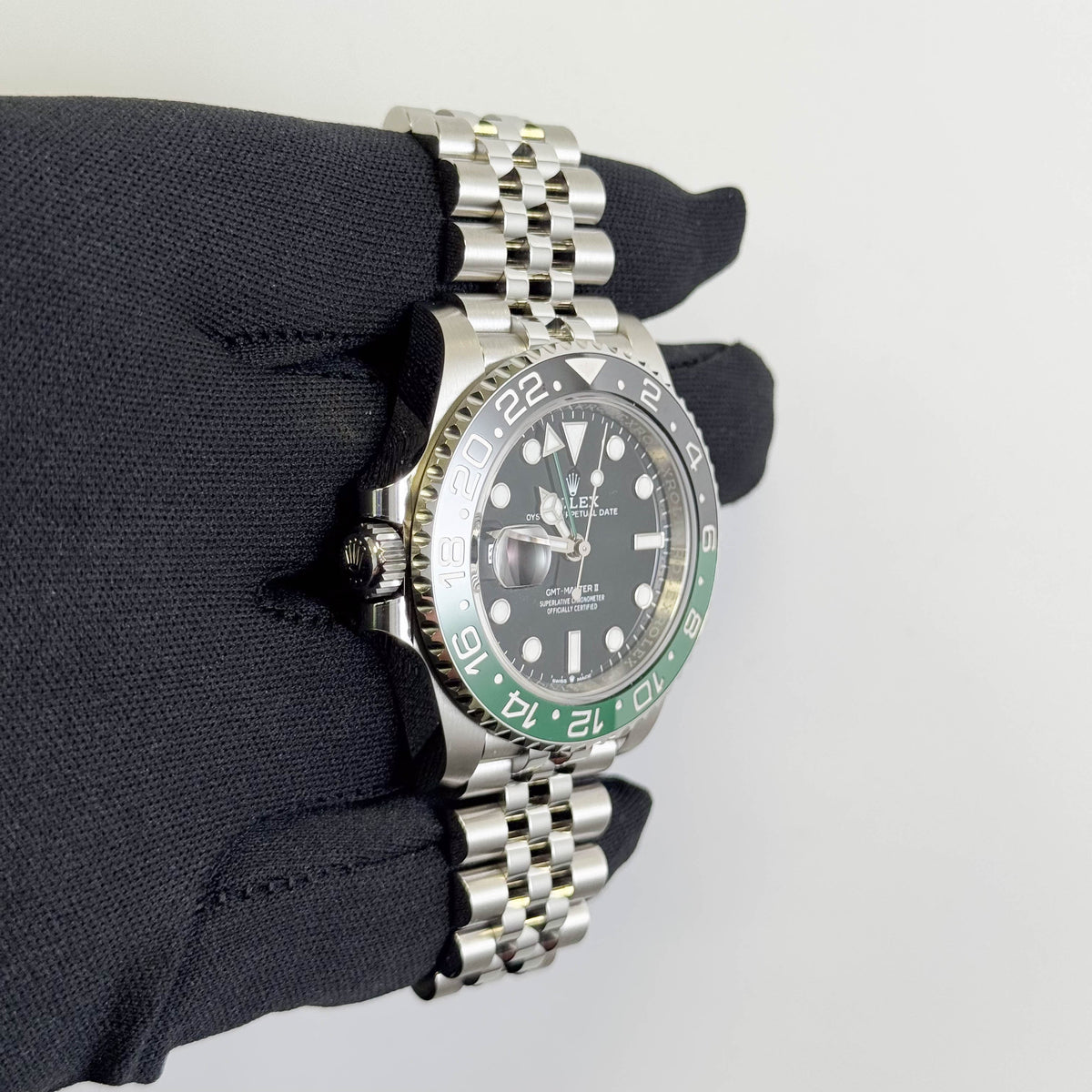 Rolex GMT-Master II "Sprite" 40mm Black Dial Watch Ref# 126720VTNR