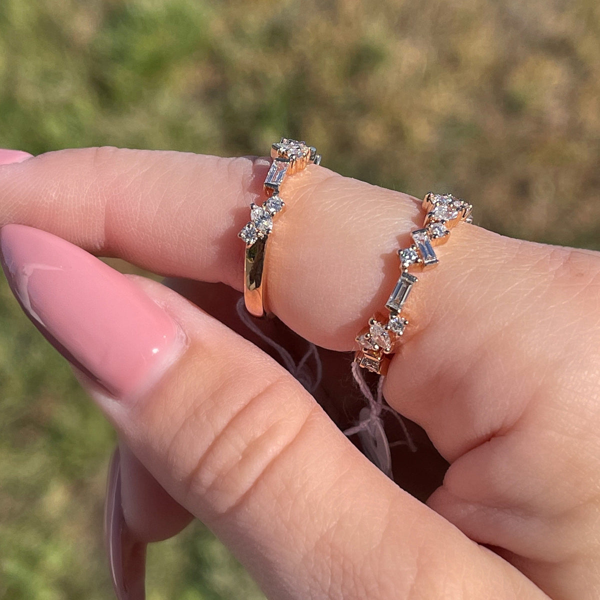 The Small Multi-Diamond Band