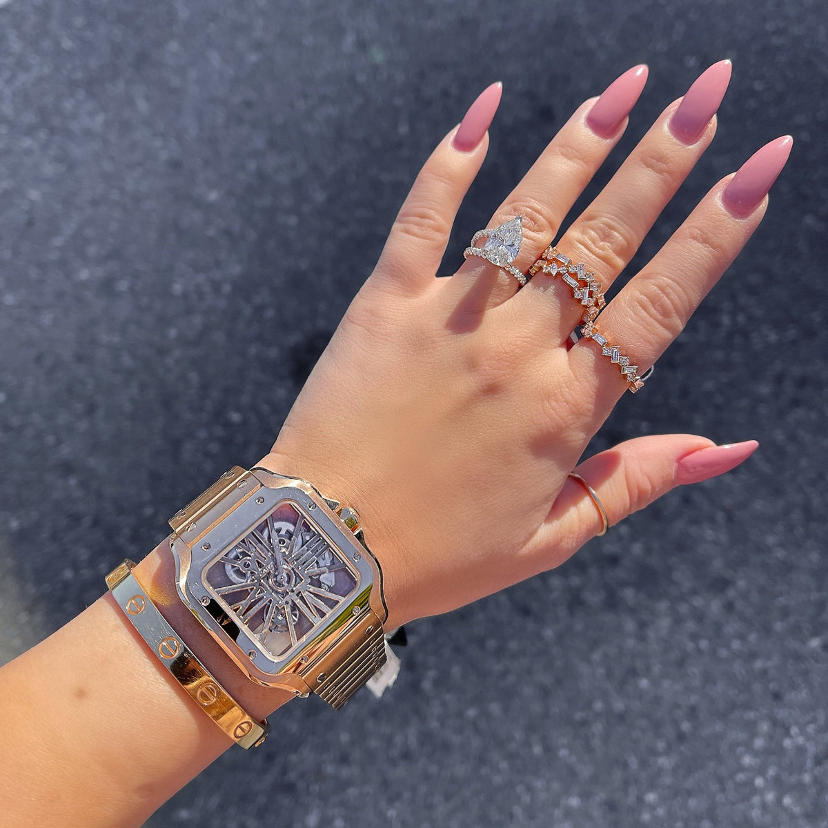 The Small Multi-Diamond Band