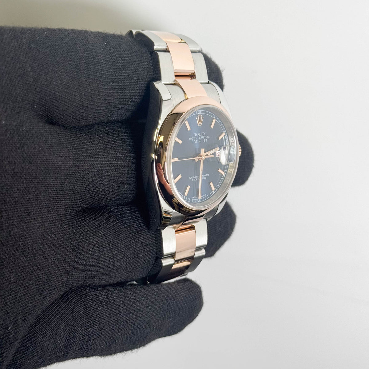 Rolex Datejust 36mm Blue Dial Watch Ref# 116201