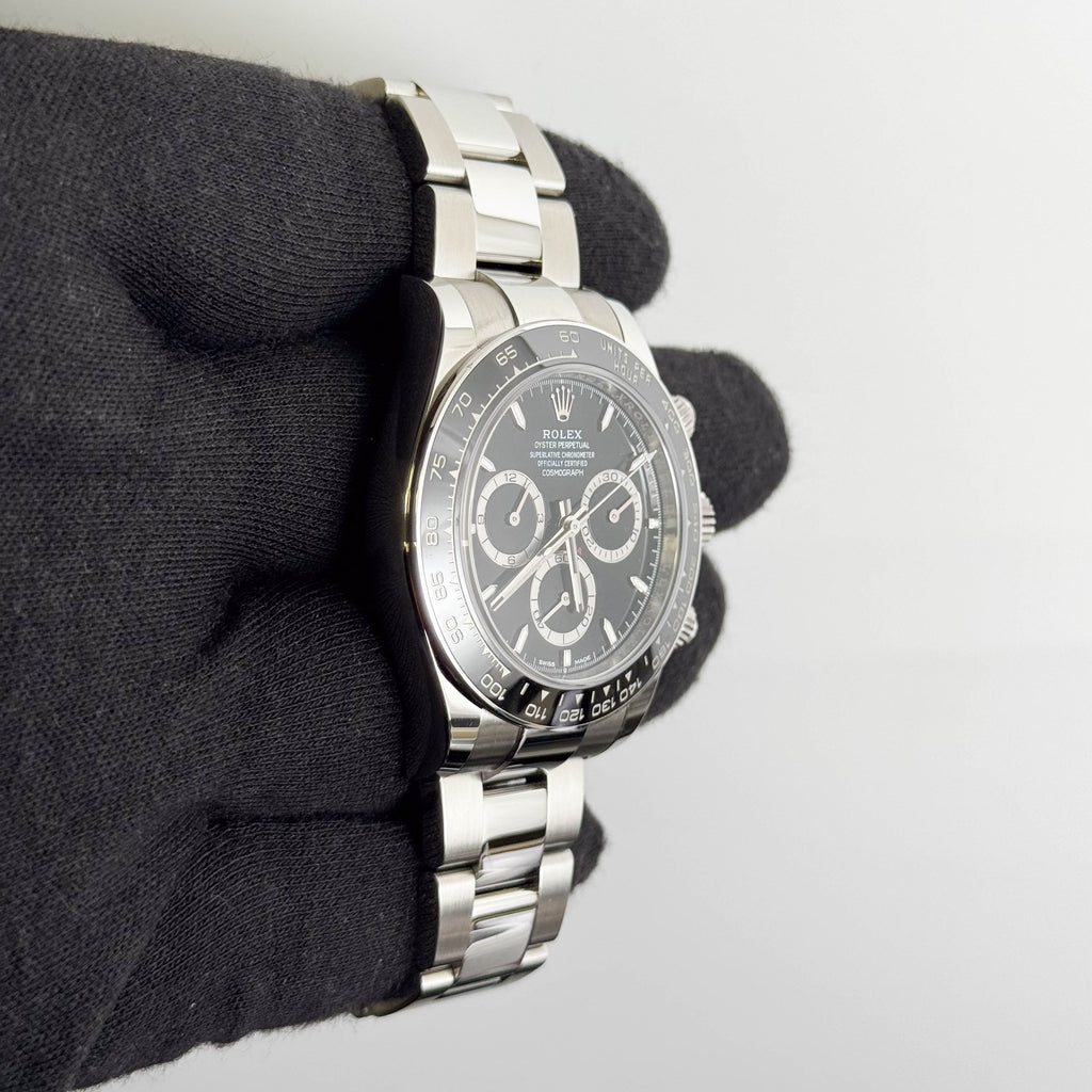 Rolex Daytona 40mm Black Dial Watch Ref# 126500LN