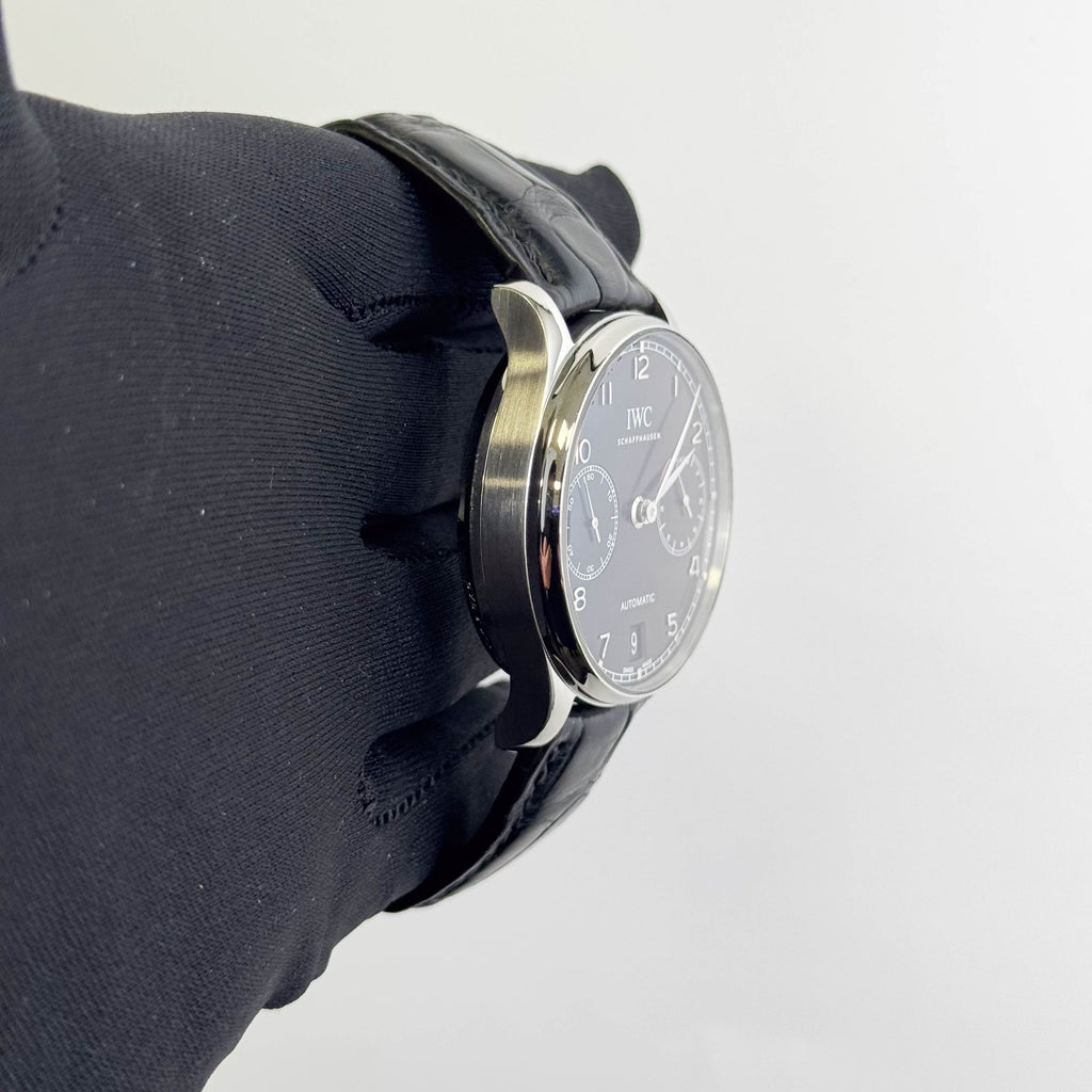IWC Portugieser 42mm Blue Dial Watch Ref# IW500703