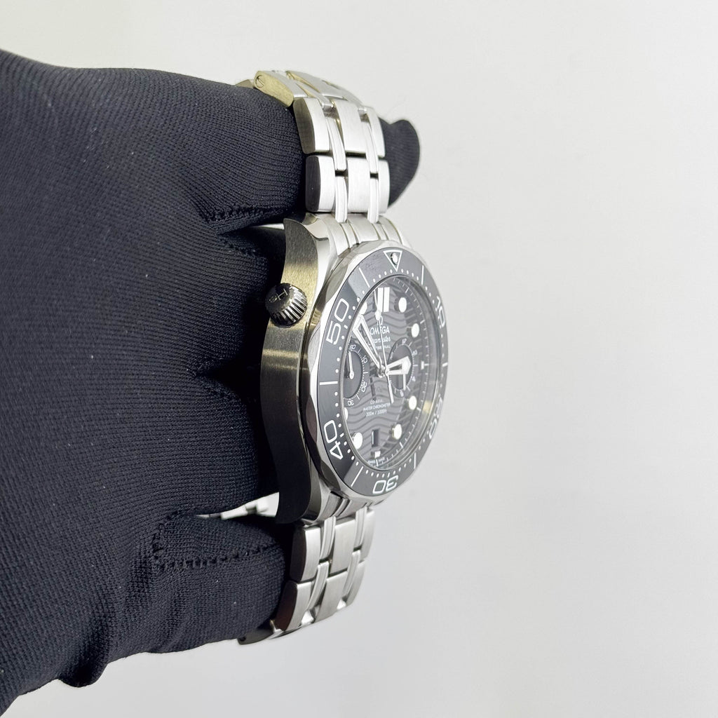 Omega Seamaster Diver 44mm Black Dial Watch Ref# 210.30.44.51.01.001