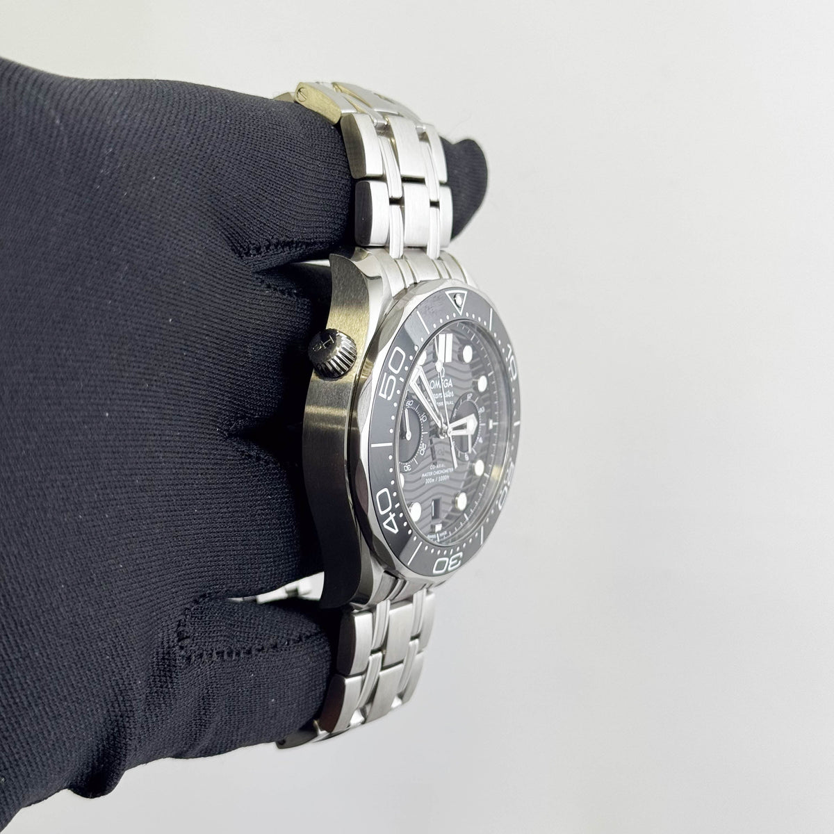 Omega Seamaster Diver 44mm Black Dial Watch Ref# 210.30.44.51.01.001