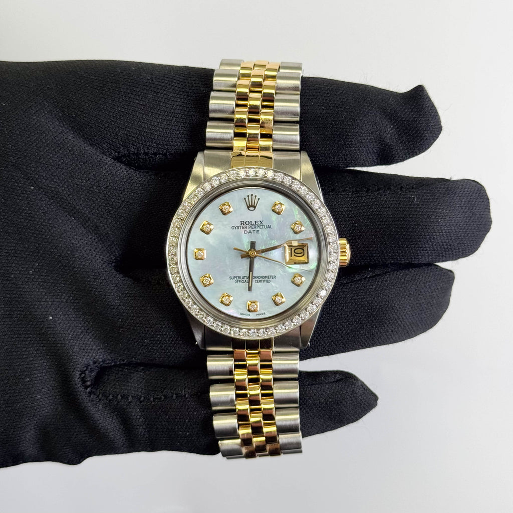 Rolex Datejust 36mm MOP Dial Watch Ref# 1601