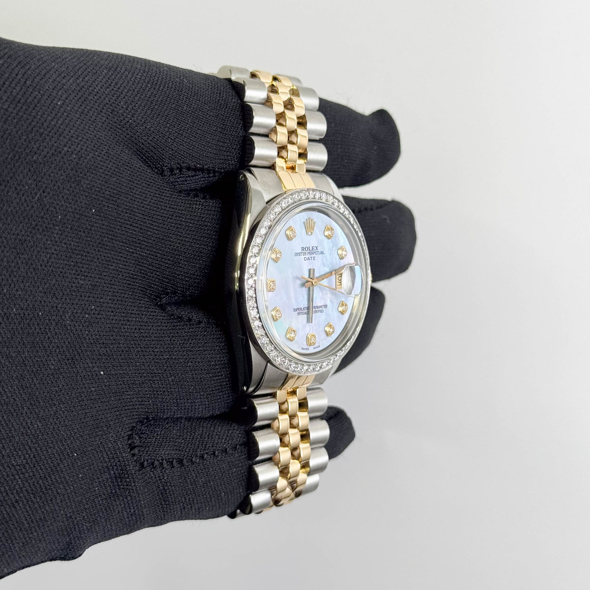 Rolex Datejust 36mm MOP Dial Watch Ref# 1601