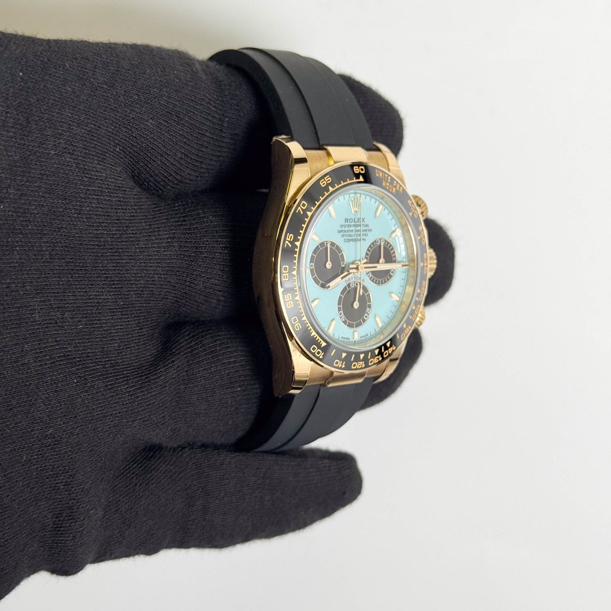 Rolex Daytona 40mm Turquoise Dial Watch Ref# 126518LN