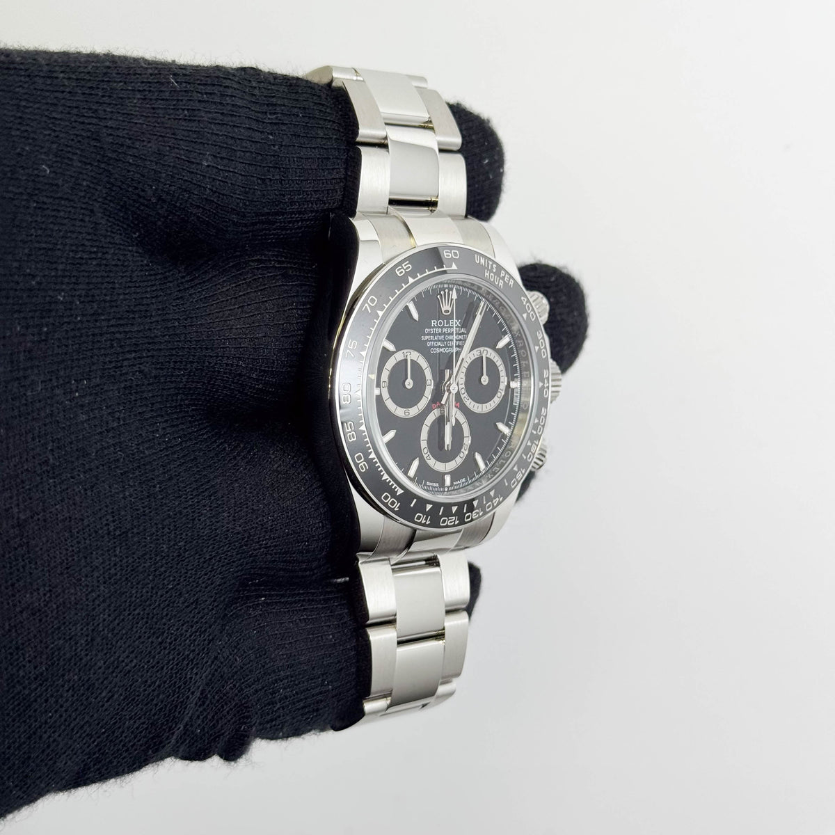 Rolex Daytona 40mm Black Dial Watch Ref# 126500LN