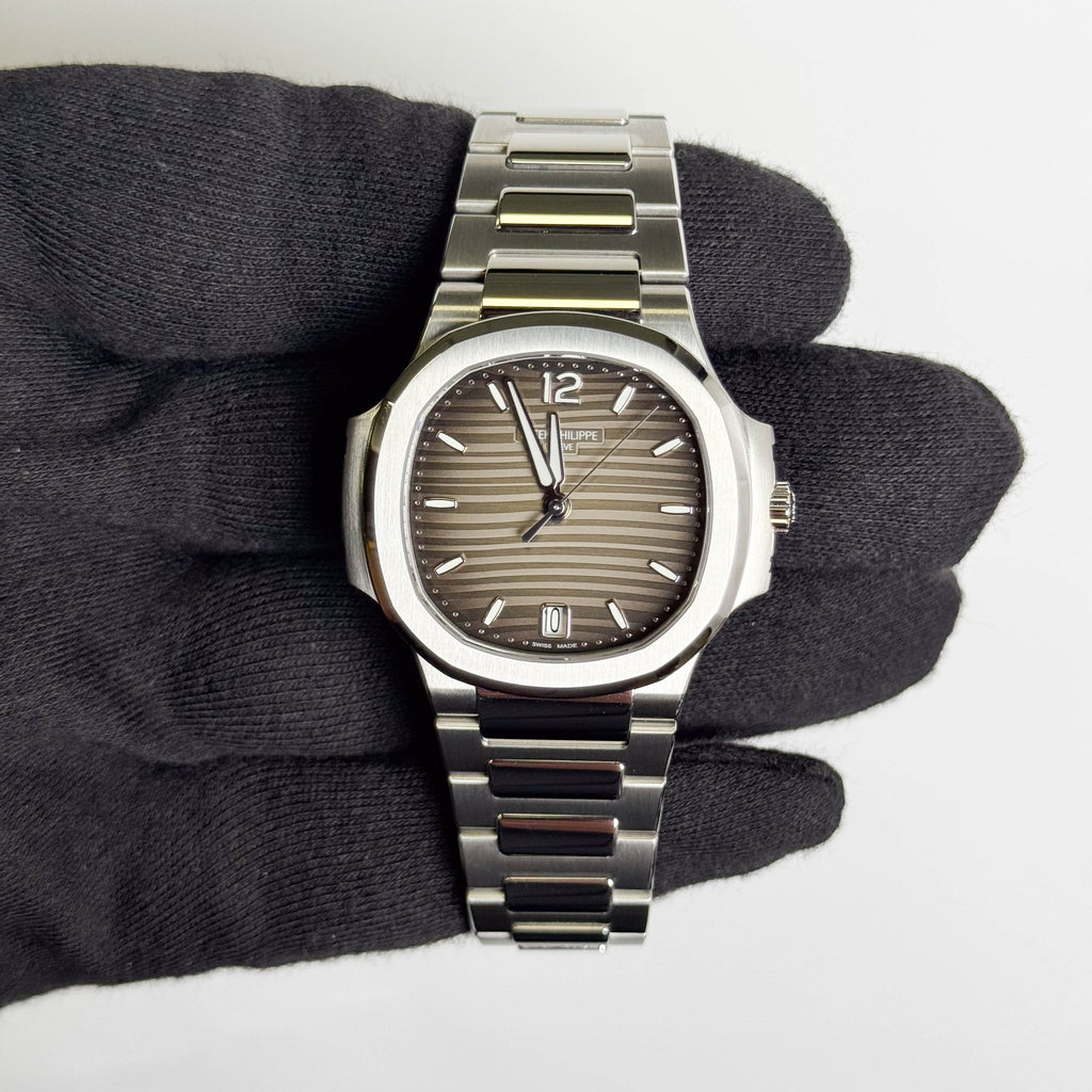 Patek Philippe Nautilus 35.20mm Grey Dial Watch Ref# 7118/1A-011