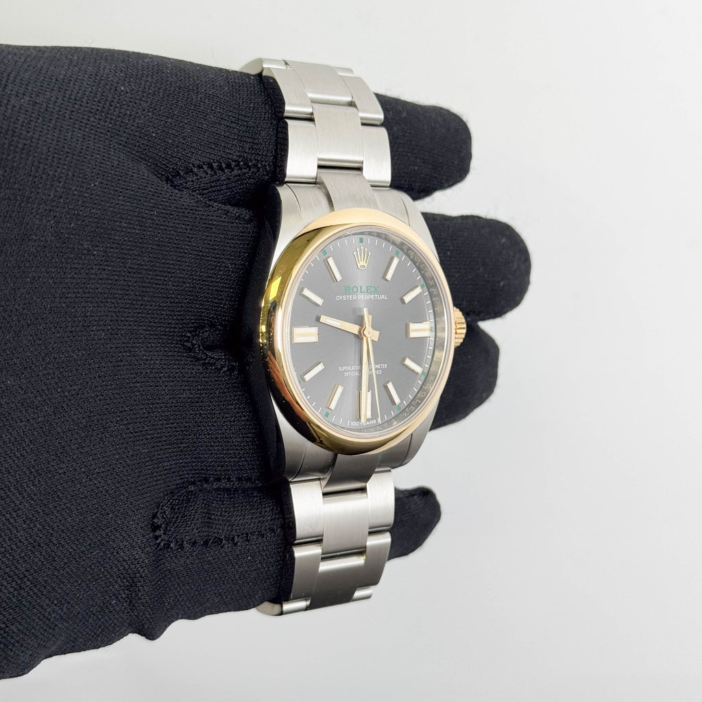 Rolex Oyster Perpetual 41mm Silver Dial Watch Ref# 134303