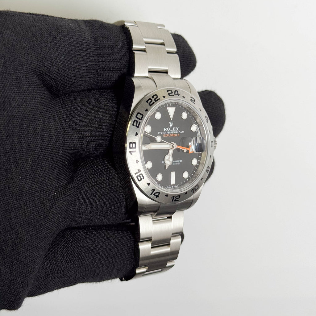 Rolex Explorer II 42mm Black Dial Watch Ref# 226570