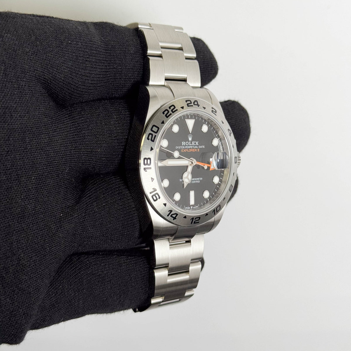 Rolex Explorer II 42mm Black Dial Watch Ref# 226570