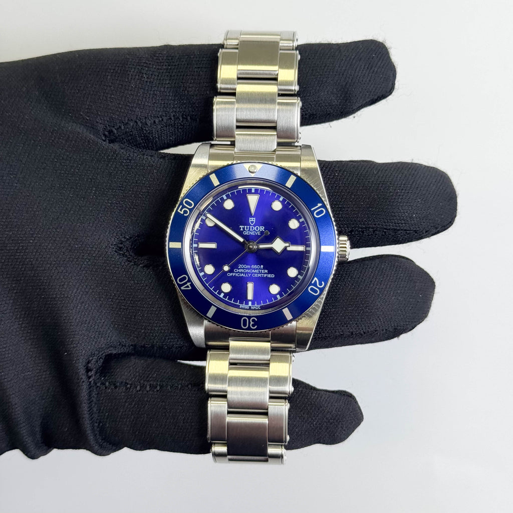 Tudor Black Bay 37mm Blue Dial Watch Ref# 79000B