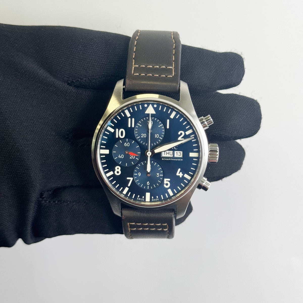 IWC Pilot's Le Petit Prince 43mm Blue Dial Watch Ref# IW377714