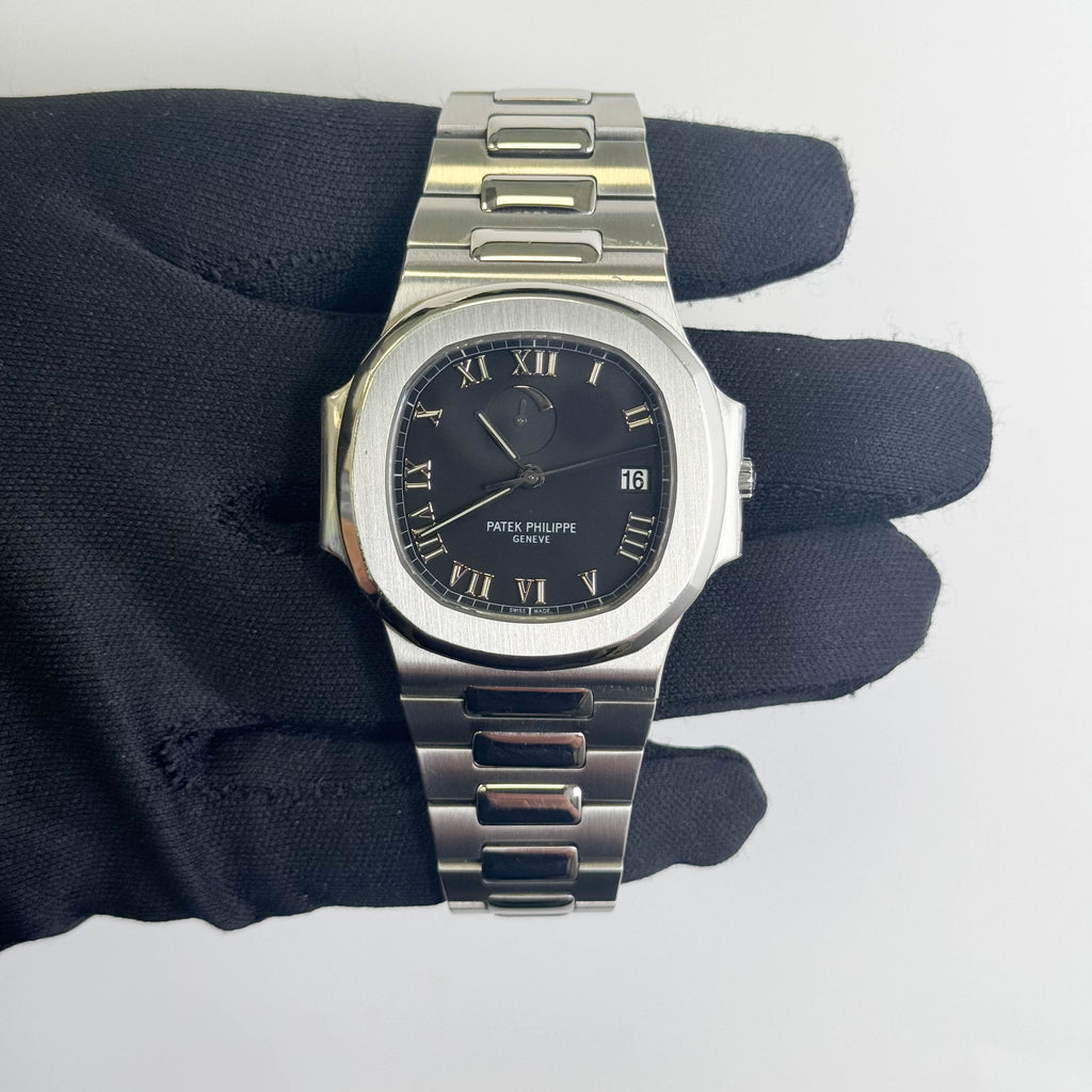 Patek Philippe Nautilus 40mm Black Dial Watch Ref# 3710/1A