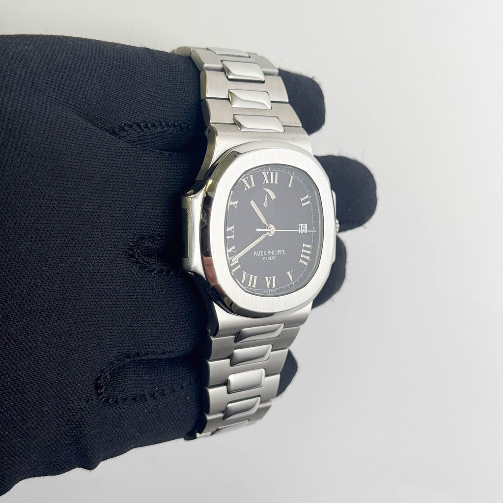 Patek Philippe Nautilus 40mm Black Dial Watch Ref# 3710/1A