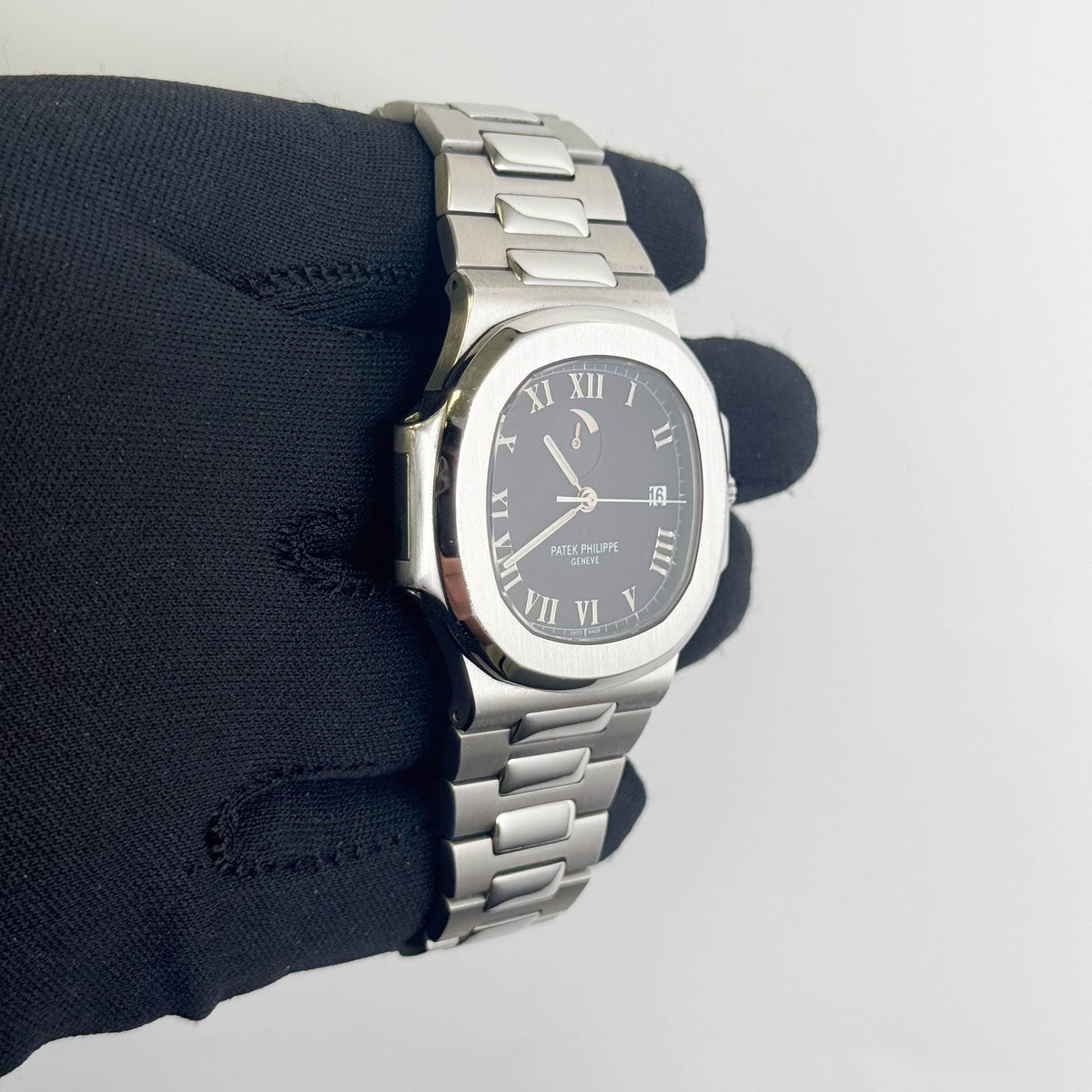 Patek Philippe Nautilus 40mm Black Dial Watch Ref# 3710/1A