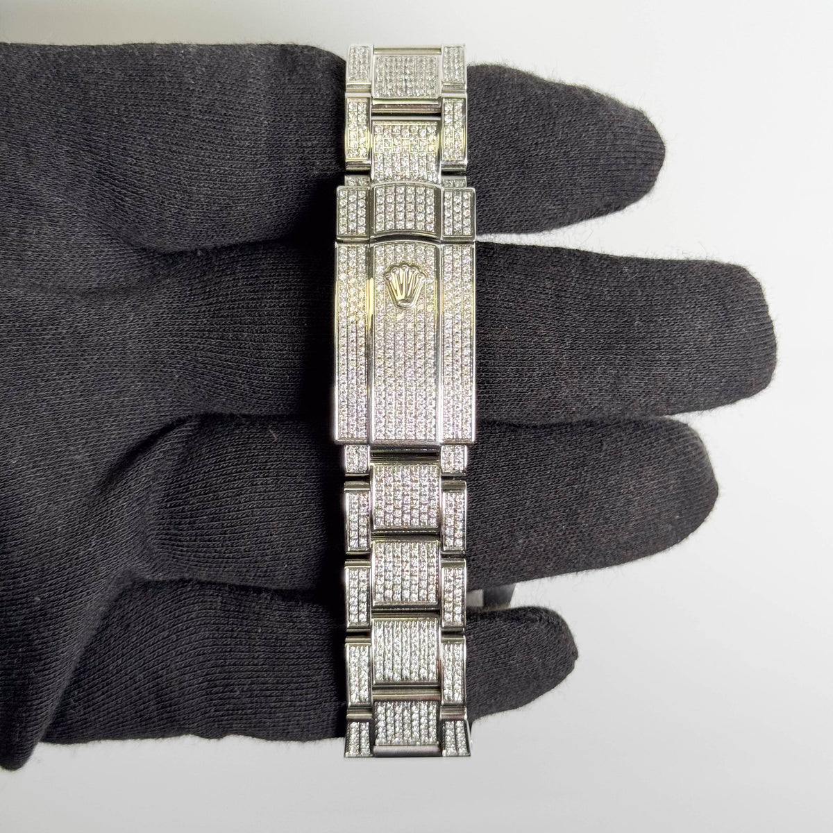 Rolex Datejust 41mm Pave Dial Watch Ref# 126300