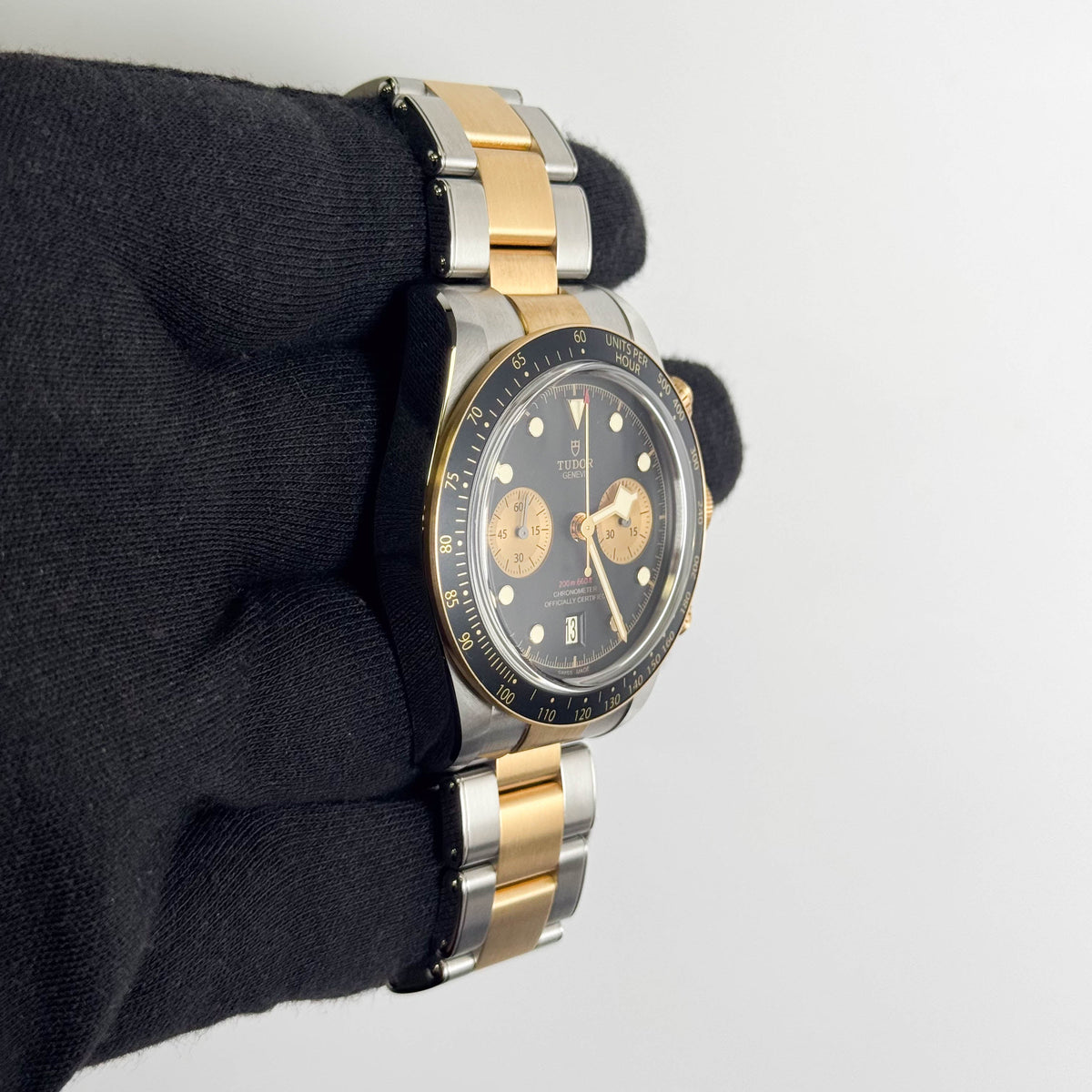 Tudor Black Bay Chronograph 41mm Black Dial Watch Ref# 79363N