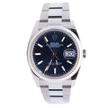 Rolex Datejust 36mm Blue Dial Watch Ref# 126200
