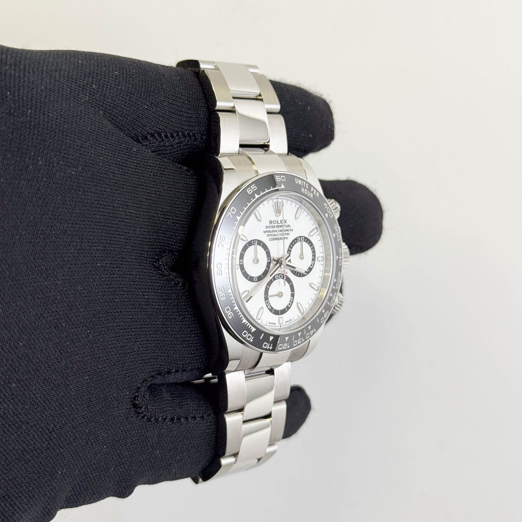 Rolex Daytona 40mm White Dial Watch Ref# 126500LN