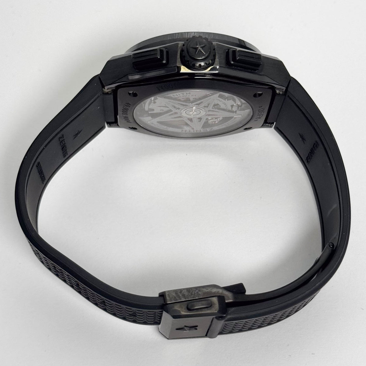 Zenith Defy El Primero 21 44mm Openworked Dial Watch Reference# 49.9000.9004/78.R782