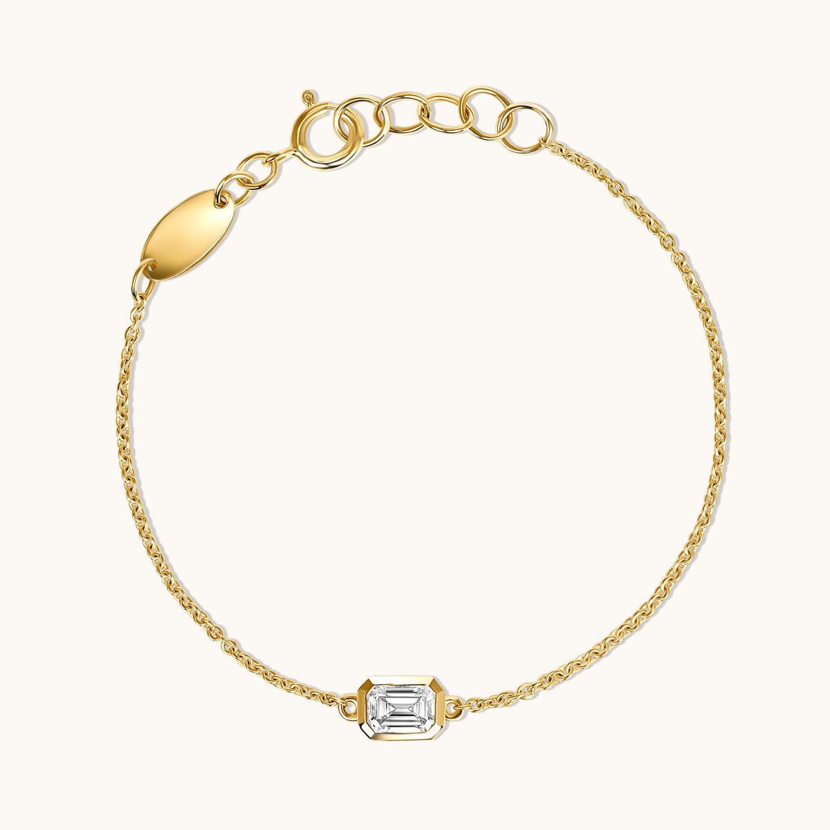 Kid's Lab Diamond Bezel Bracelet - Happy Jewelers Fine Jewelry Lifetime Warranty