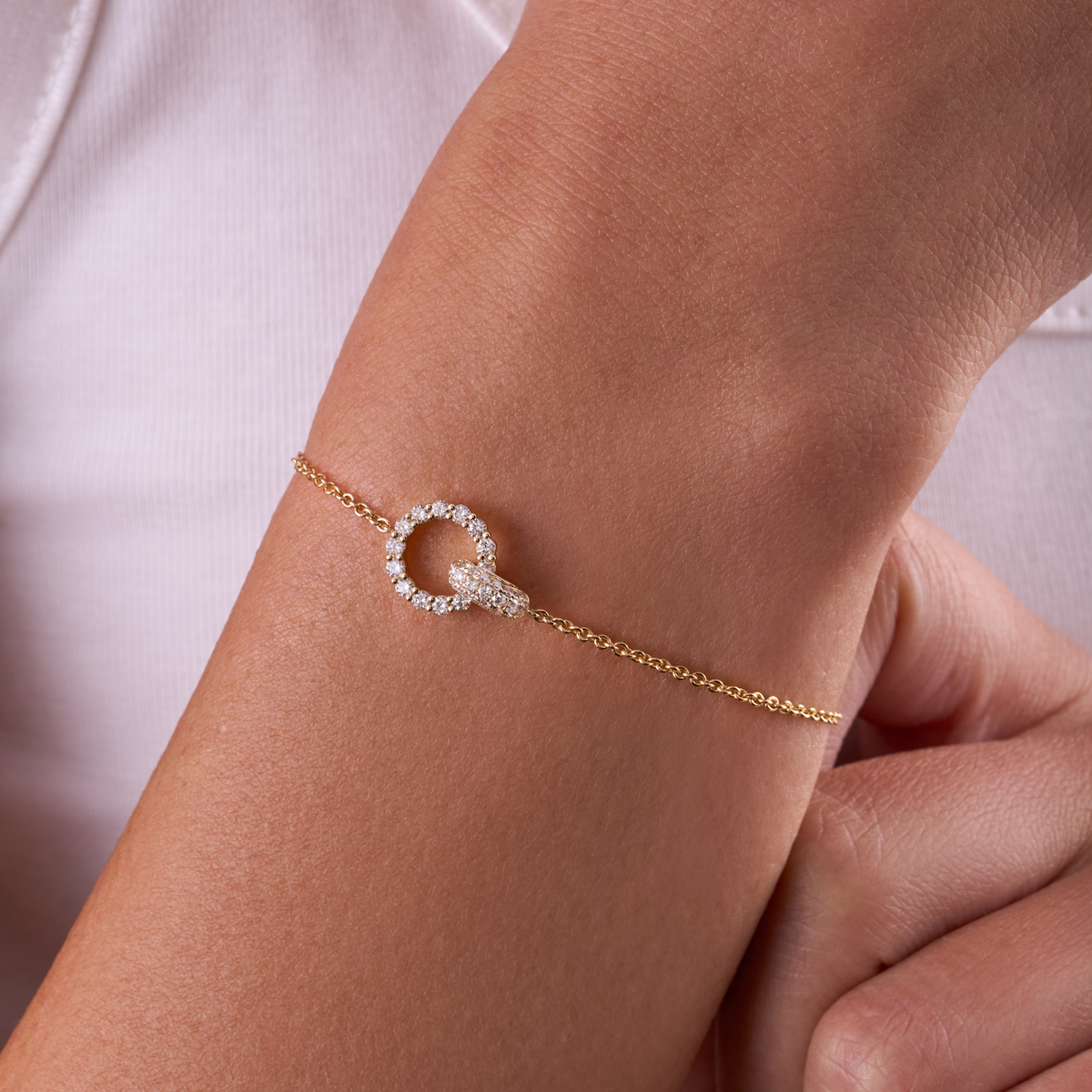 Forever Connected Diamond Bracelet
