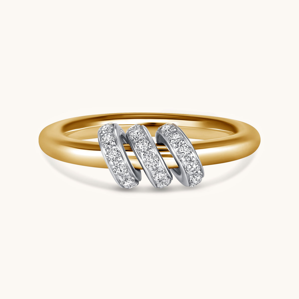 Trinity Diamond Band - Happy Jewelers Fine Jewelry Lifetime Warranty