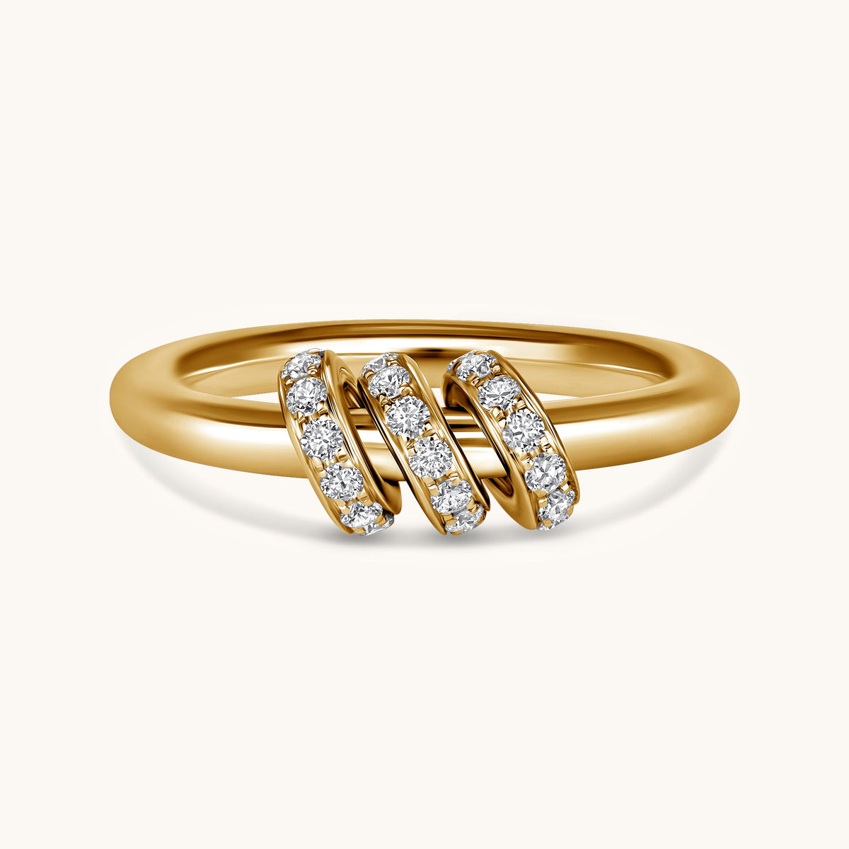 Trinity Diamond Band - Happy Jewelers Fine Jewelry Lifetime Warranty
