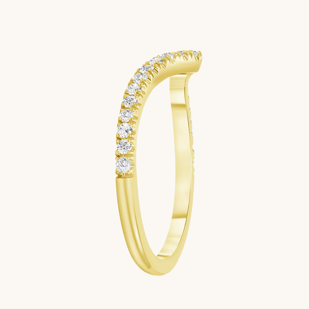 The Vivi Chevron Diamond Band
