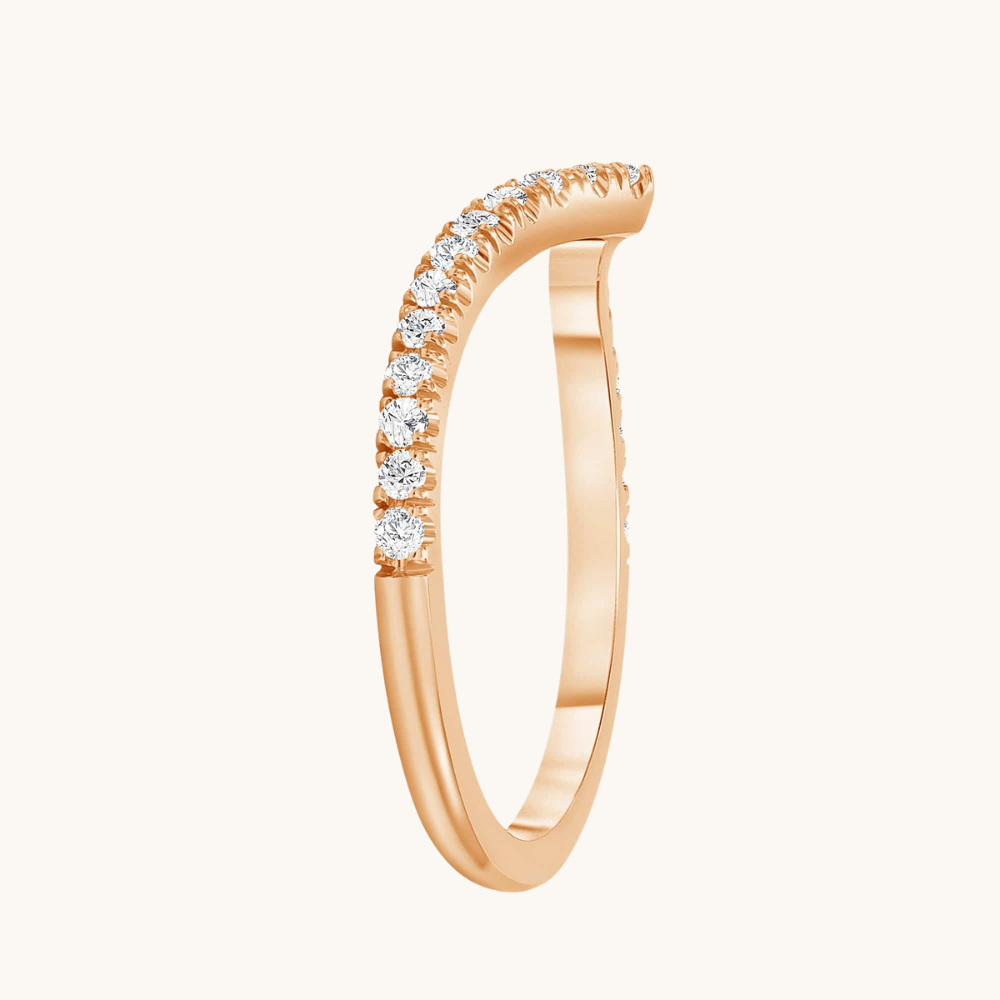 The Vivi Chevron Diamond Band